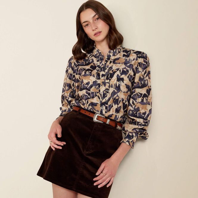 Hovedbilde Ariat Horseprint Bluse 