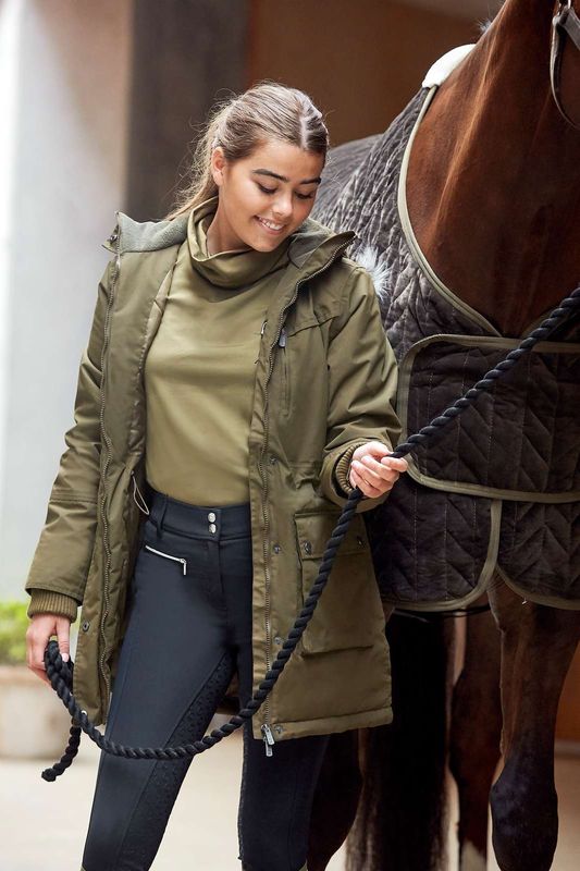 Andalouse Ridebukse Full grip Marine